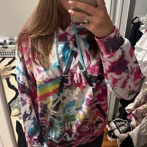 Tie dye Pink Floyd Hoodie
